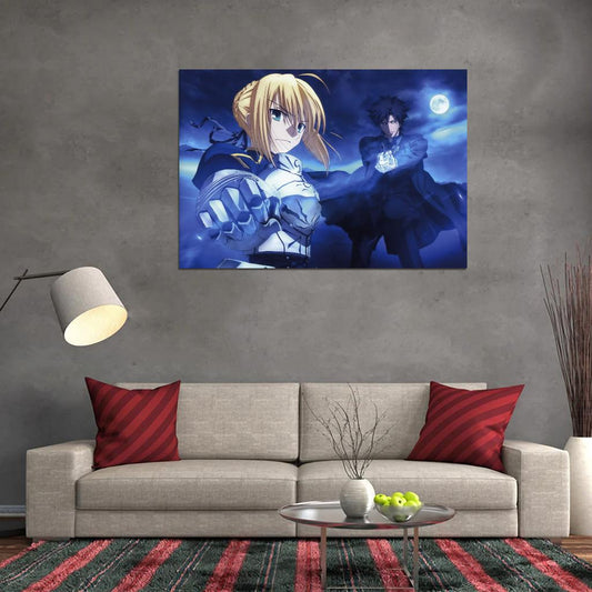 Fate Zero Tv Series Art Anime Poster