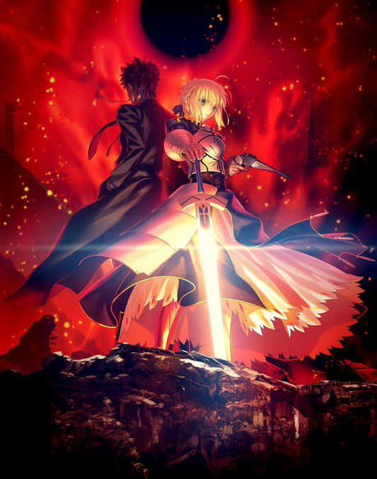 Fate Zero Tv Series Supernatural Anime Poster