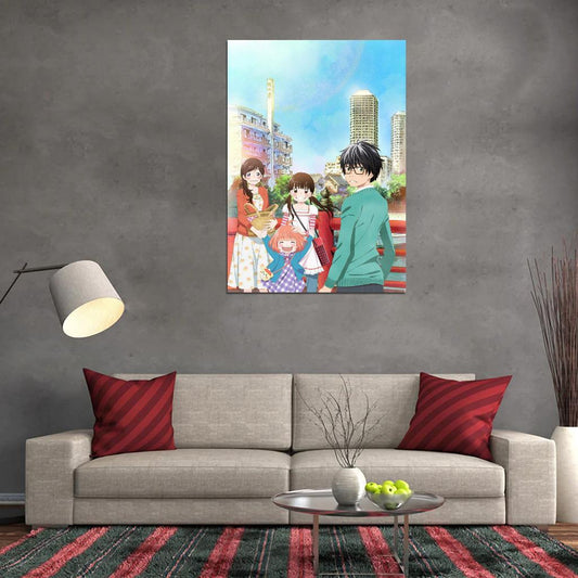 March Comes In Like A Lion Anime Poster Japanese Drama Cutecore Room Decor Kawaii Aesthetic Manga Art