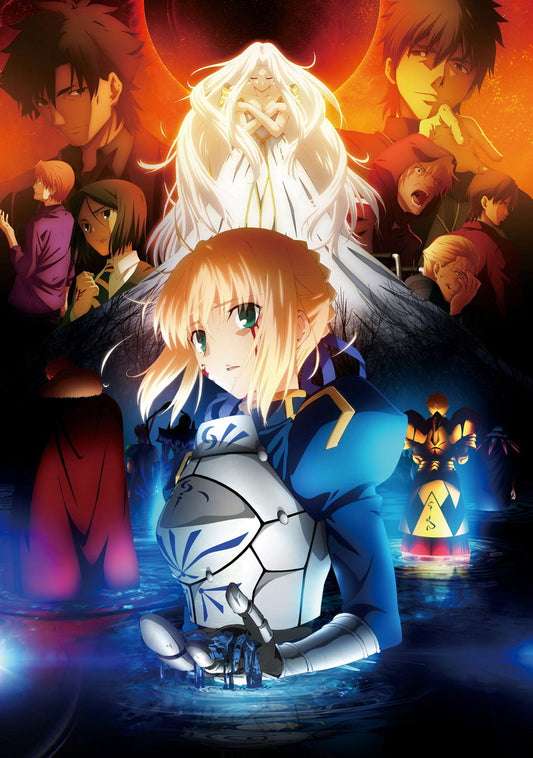 Fate Zero Tv Series Action Fantasy Anime Poster