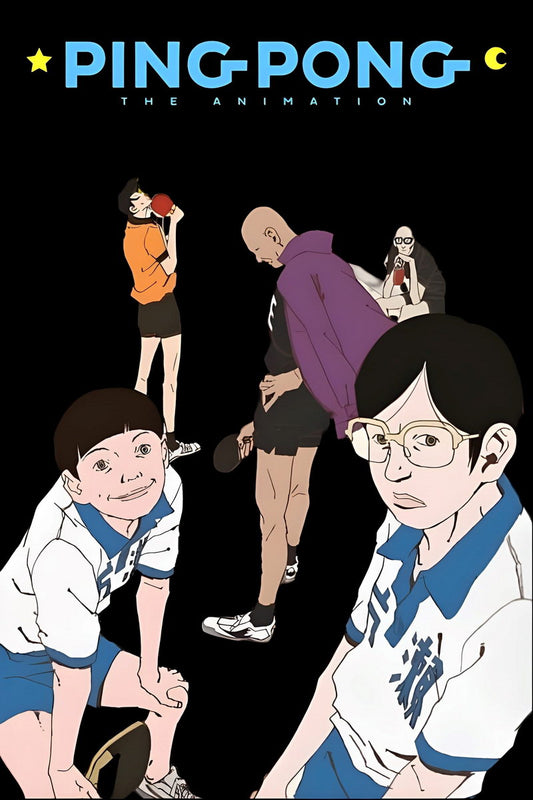 Ping Pong The Animation Tv Series Psychological Anime Poster