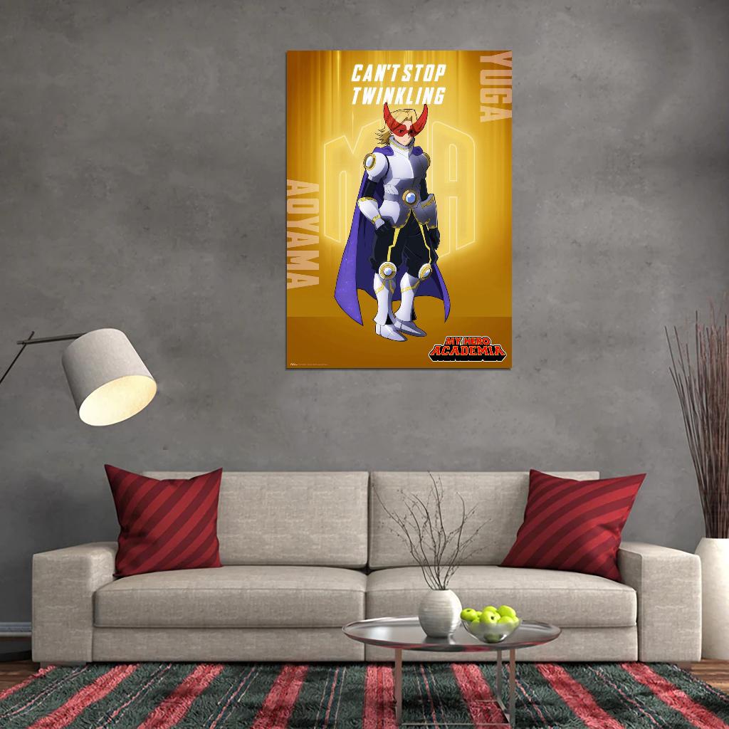 My Hero Academia Tv Series Yuga Aoyama Anime Poster