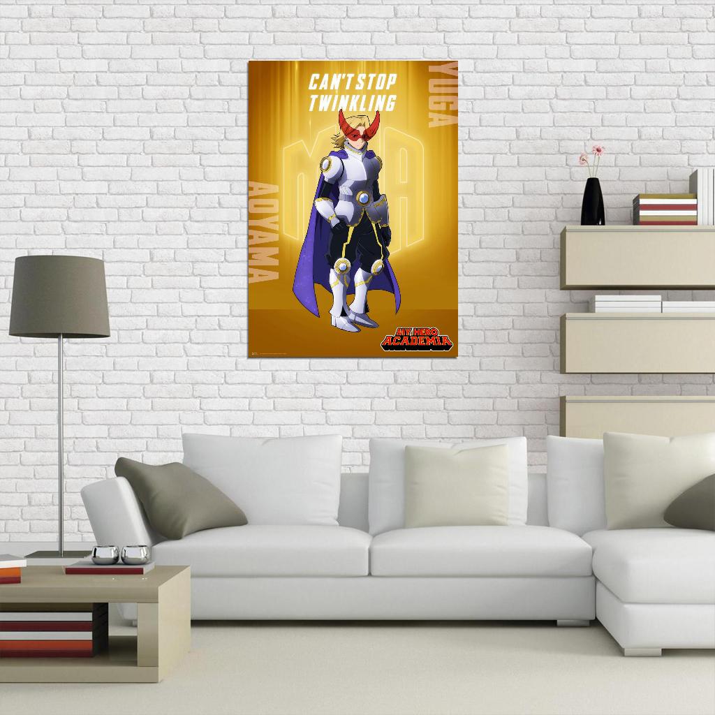 My Hero Academia Tv Series Yuga Aoyama Anime Poster