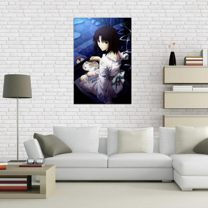 Shiki Tv Series Horror Mystery Supernatural Anime Poster