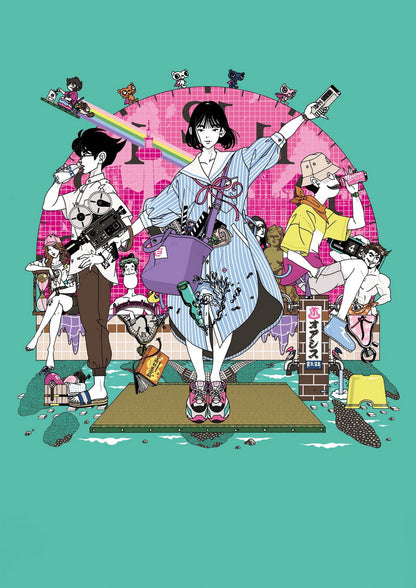 Tatami Galaxy Tv Series Japanese Manga Art Anime Poster