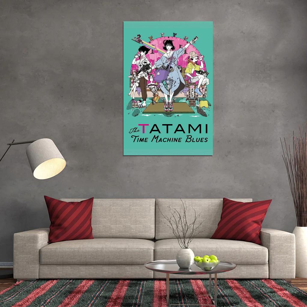 Tatami Galaxy Anime Poster Japanese Surreal Unique Art Anime Poster