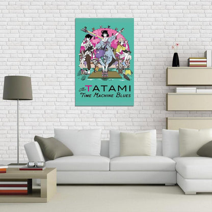 Tatami Galaxy Anime Poster Japanese Surreal Unique Art Anime Poster