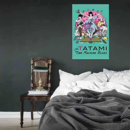 Tatami Galaxy Anime Poster Japanese Surreal Unique Art Anime Poster