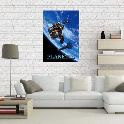 Planetes Tv Series Japanese Sci-fi Space Drama Manga Art Anime Poster