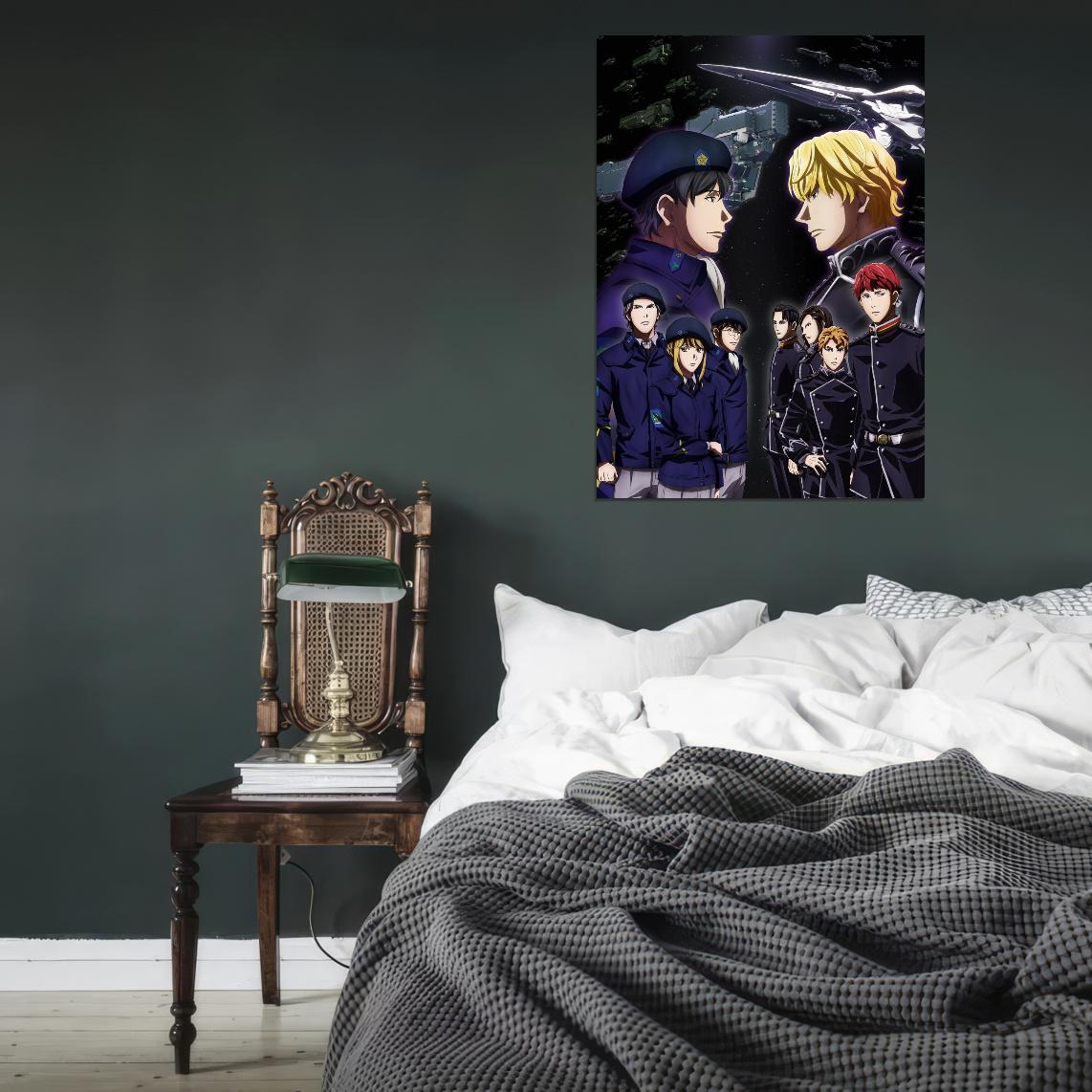 The Legend Of The Galactic Heroes Die Neue These Anime Manga Art Poster