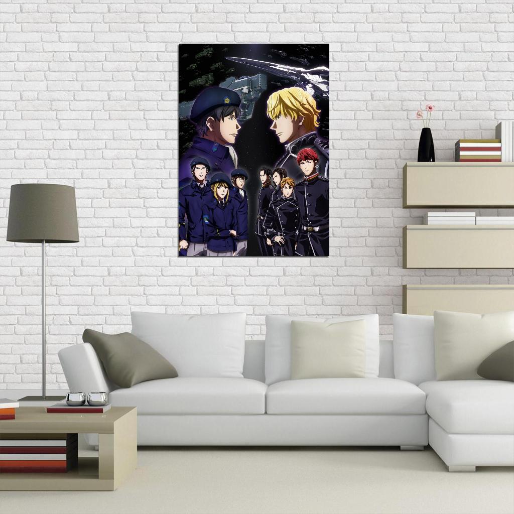 The Legend Of The Galactic Heroes Die Neue These Anime Manga Art Poster