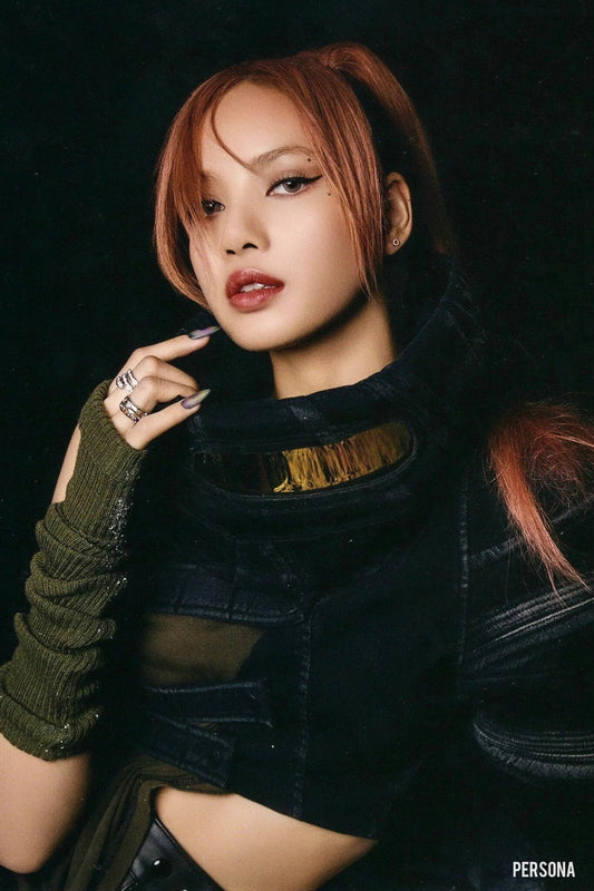 Blackpink K-Pop Music Poster Lisa Born Pink Photo Kpop Girl Group