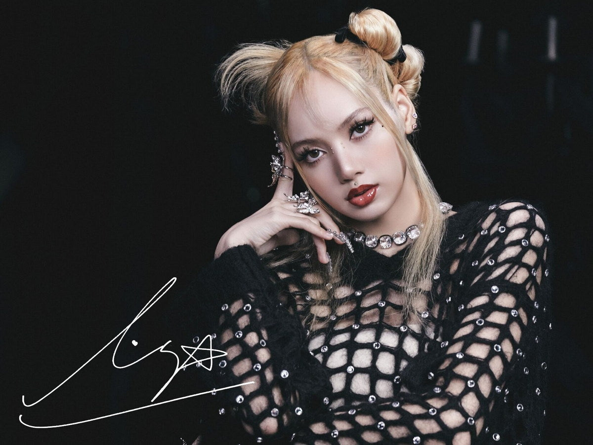 Blackpink Lisa Born Pink K-Pop Photo Music Poster Kpop Girl Group