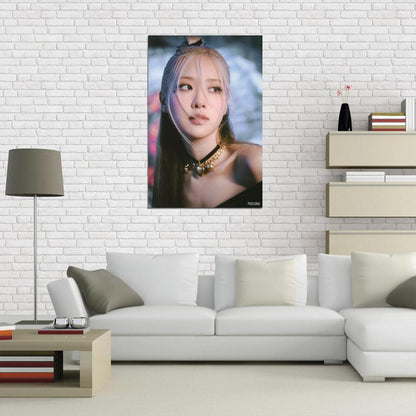 Blackpink K-Pop Music Poster Rose Born Pink Photo Kpop Girl Group