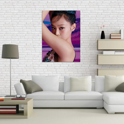 Blackpink Jennie Photo K-Pop Music Poster Korean Singer Kpop Girl Group