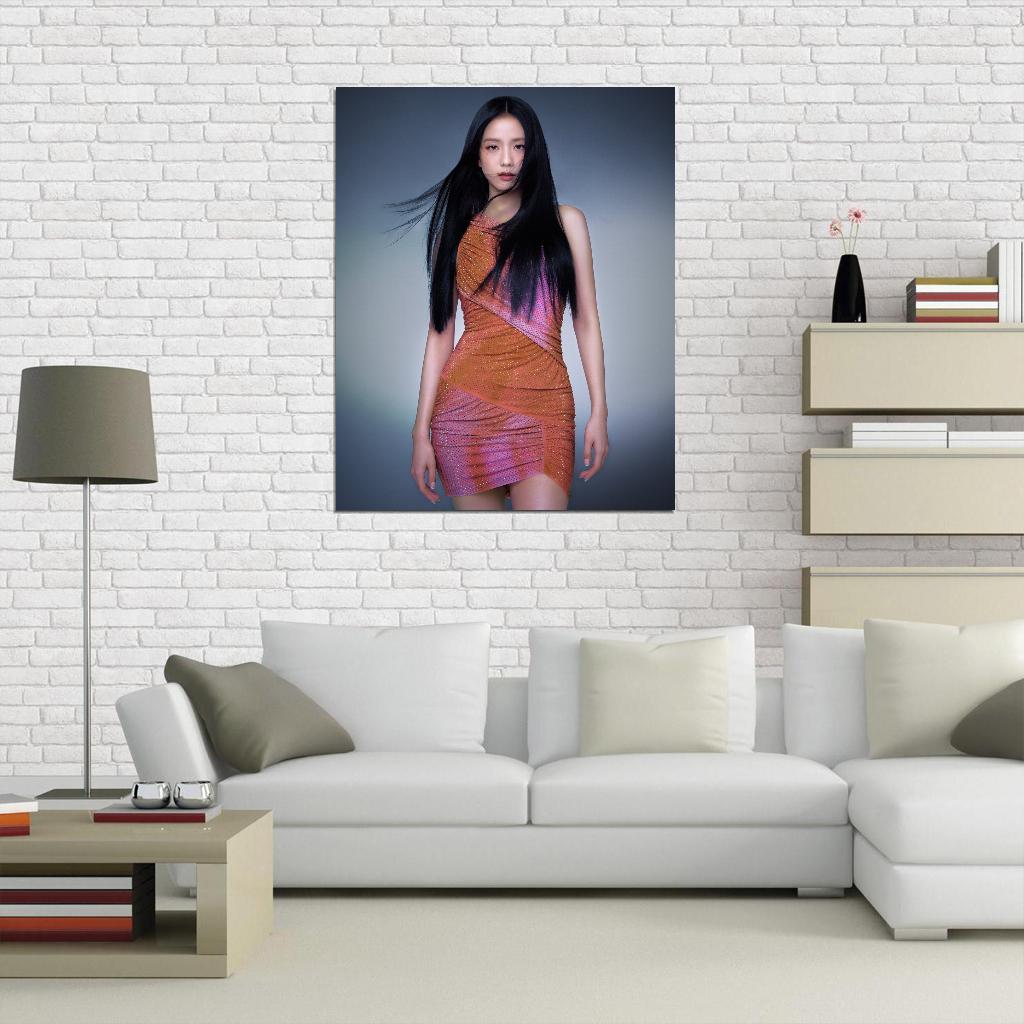 Blackpink Kim Jisoo Photo K-Pop Music Poster Korean Singer Print