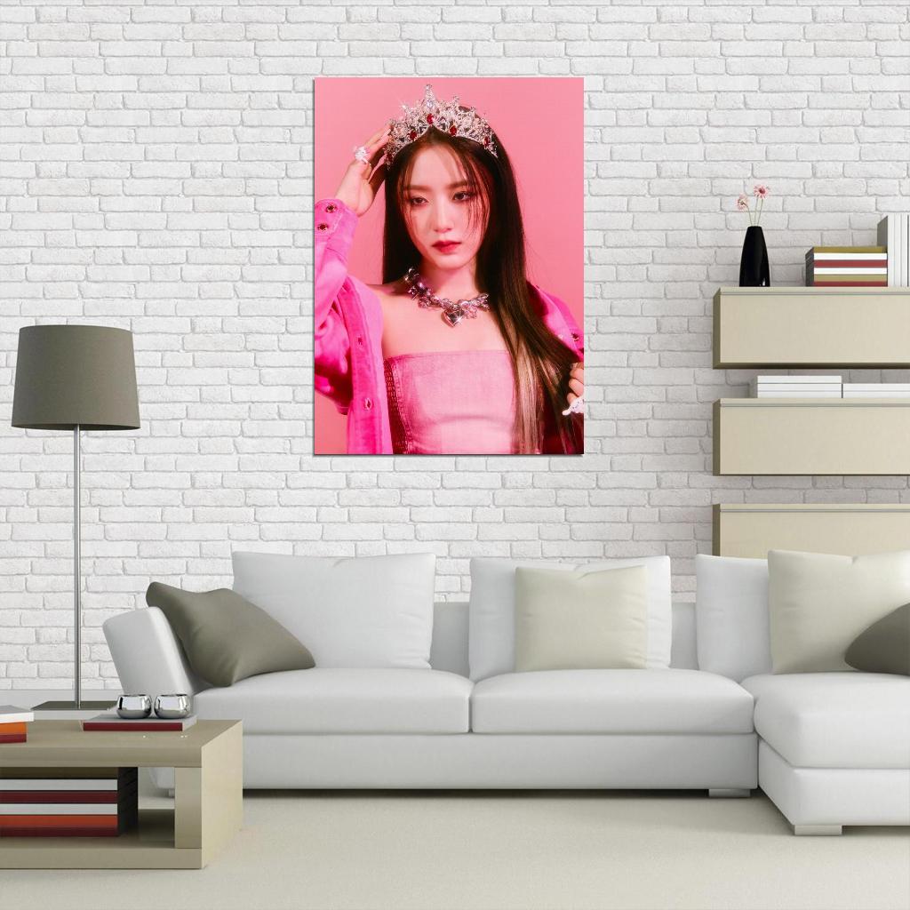 (G)I-DLE Shuhua I Feel Queencard Concept Photo K-Pop Music Poster Korean Girl Group