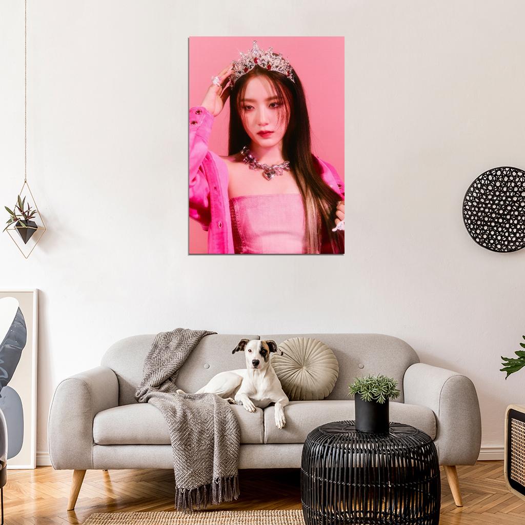 (G)I-DLE Shuhua I Feel Queencard Concept Photo K-Pop Music Poster Korean Girl Group