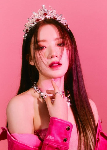 (G)I-DLE Shuhua I Feel Queencard Concept Photo K-Pop Music Poster Korean Girl Group