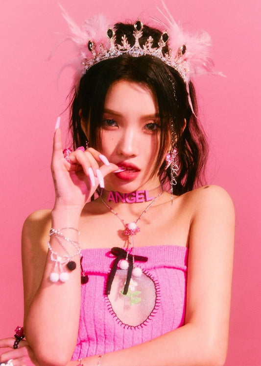 (G)I-DLE Soyeon I Feel Queencard Concept Photo K-Pop Music Poster Korean Girl Group