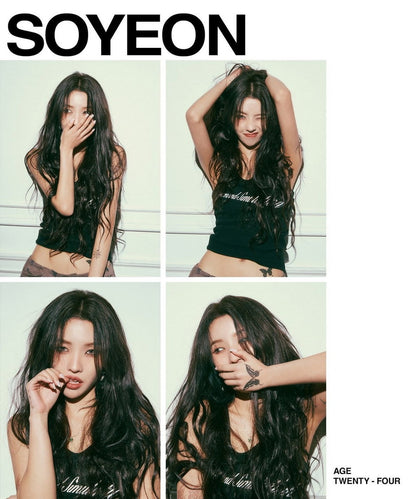 (G)I-DLE Soyeon I Feel Queencard Concept Photo K-Pop Music Poster Korean Girl Group