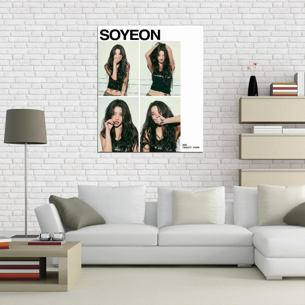 (G)I-DLE Soyeon I Feel Queencard Concept Photo K-Pop Music Poster Korean Girl Group