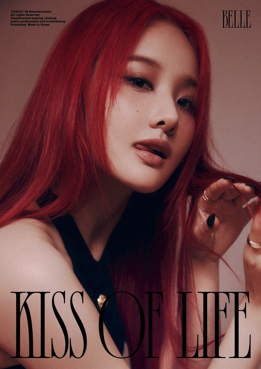 Kiss Of Life Kiof Belle Born To Be Xx Concept Photo K-Pop Music Poster Korean Girl Group