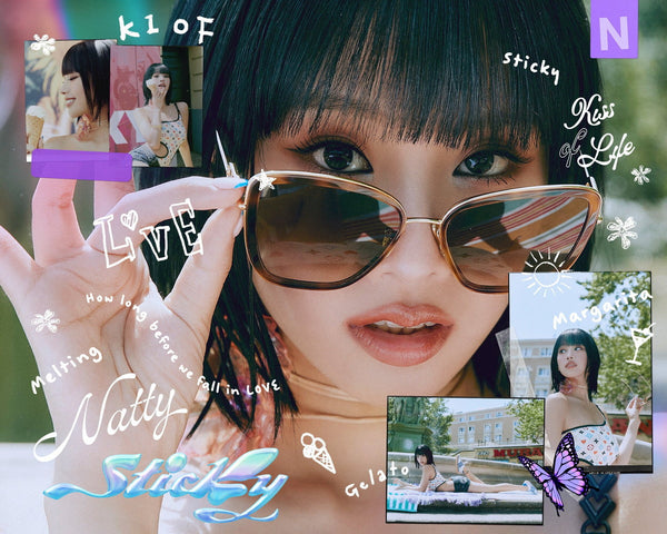 Poster - Kiss Of Life Kiof Natty Single Sticky Concept Photo K-Pop