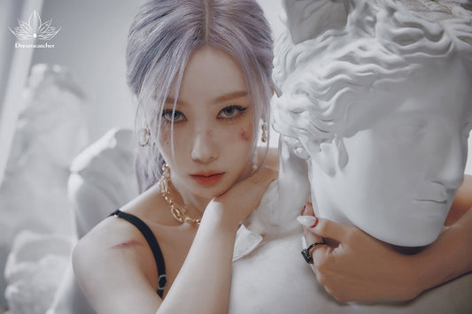 Dreamcatcher Jiu Yoohyeon Gahyeon Sua Dami Siyeon Handong Villains K-Pop Concept Photo Kpop Poster