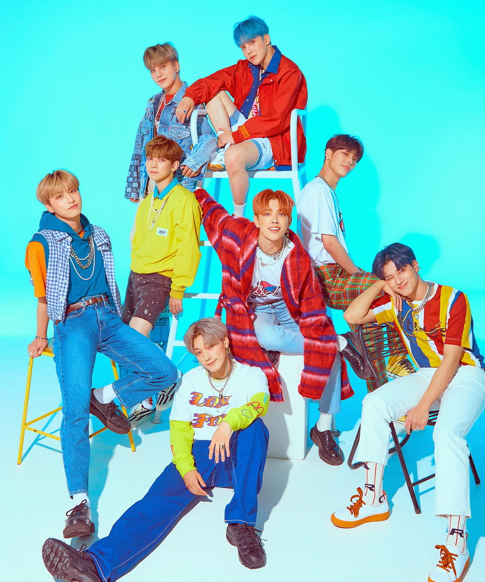 Ateez Hongjoong Seonghwa Yunho Yeosang San Mingi Wooyoung Jongho K-Pop Music Poster