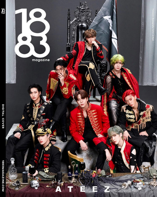 Ateez Hongjoong Seonghwa Yunho Yeosang San Mingi Wooyoung Jongho K-Pop Music Poster