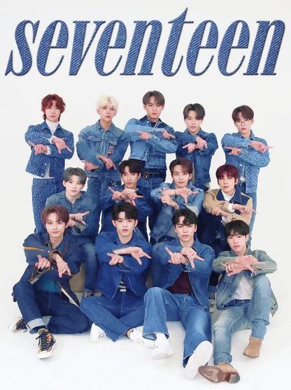 Seventeen S.coups Jeonghan Joshua Photo K-Pop Music Poster Kpop Boys Group