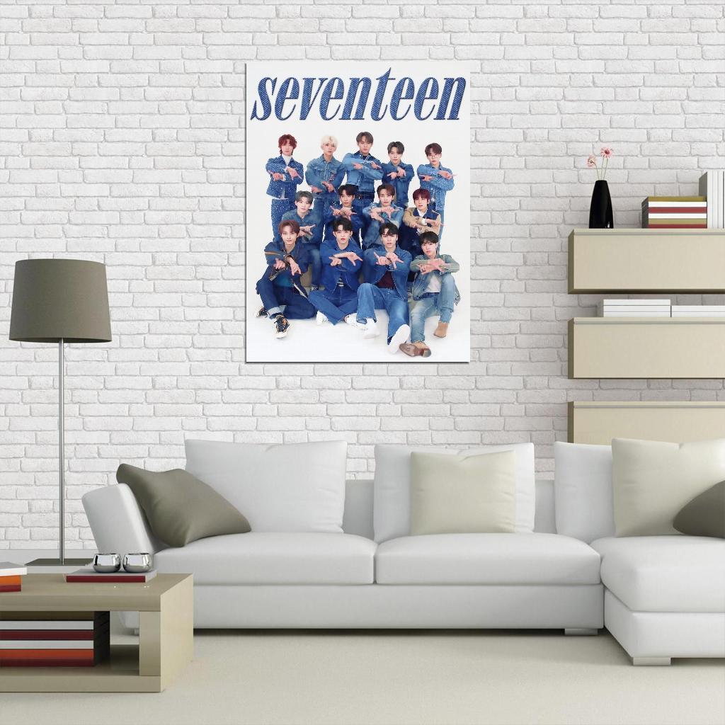 Seventeen S.coups Jeonghan Joshua Photo K-Pop Music Poster Kpop Boys Group