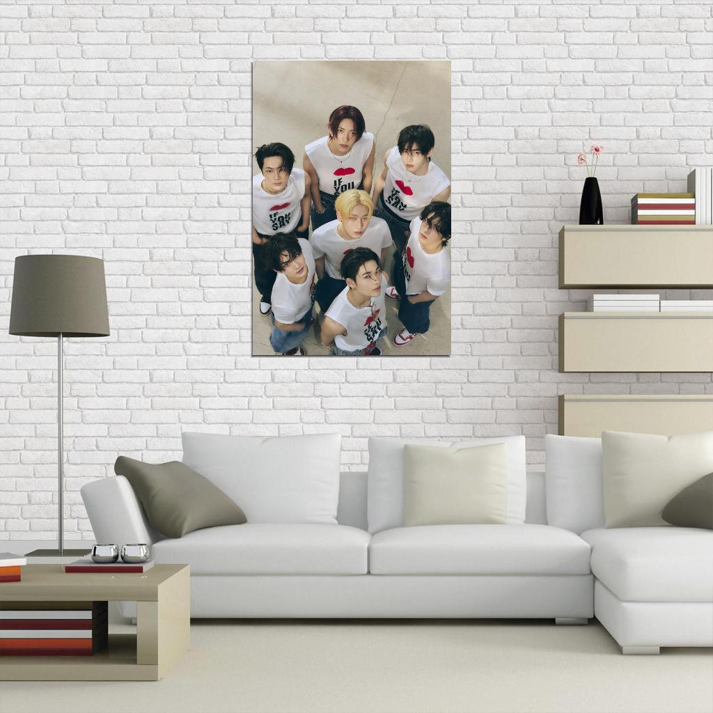 Enhypen Jungwon Heeseung Jay Jake Sunghoon Sunoo Ni-ki Romance Untold Photo K-Pop Music Poster