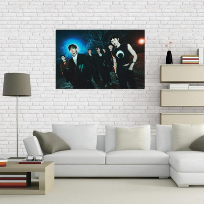 Enhypen Jungwon Heeseung Jay Jake Sunghoon Sunoo Ni-ki Romance Untold Photo K-Pop Music Poster