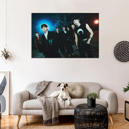 Enhypen Jungwon Heeseung Jay Jake Sunghoon Sunoo Ni-ki Romance Untold Photo K-Pop Music Poster