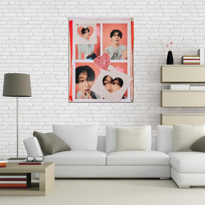 Enhypen Jungwon Heeseung Jay Jake Sunghoon Sunoo Ni-ki Romance Untold Photo K-Pop Music Poster