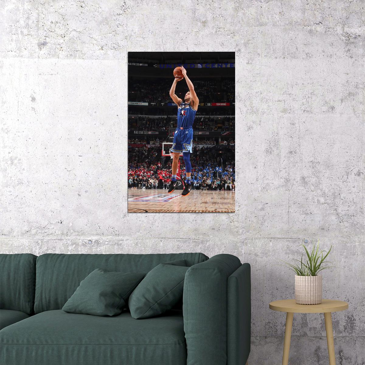 Devin Booker Basketball Player Poster Motivational Sports Print