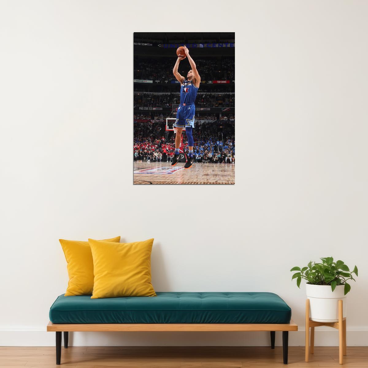 Devin Booker Basketball Player Poster Motivational Sports Print