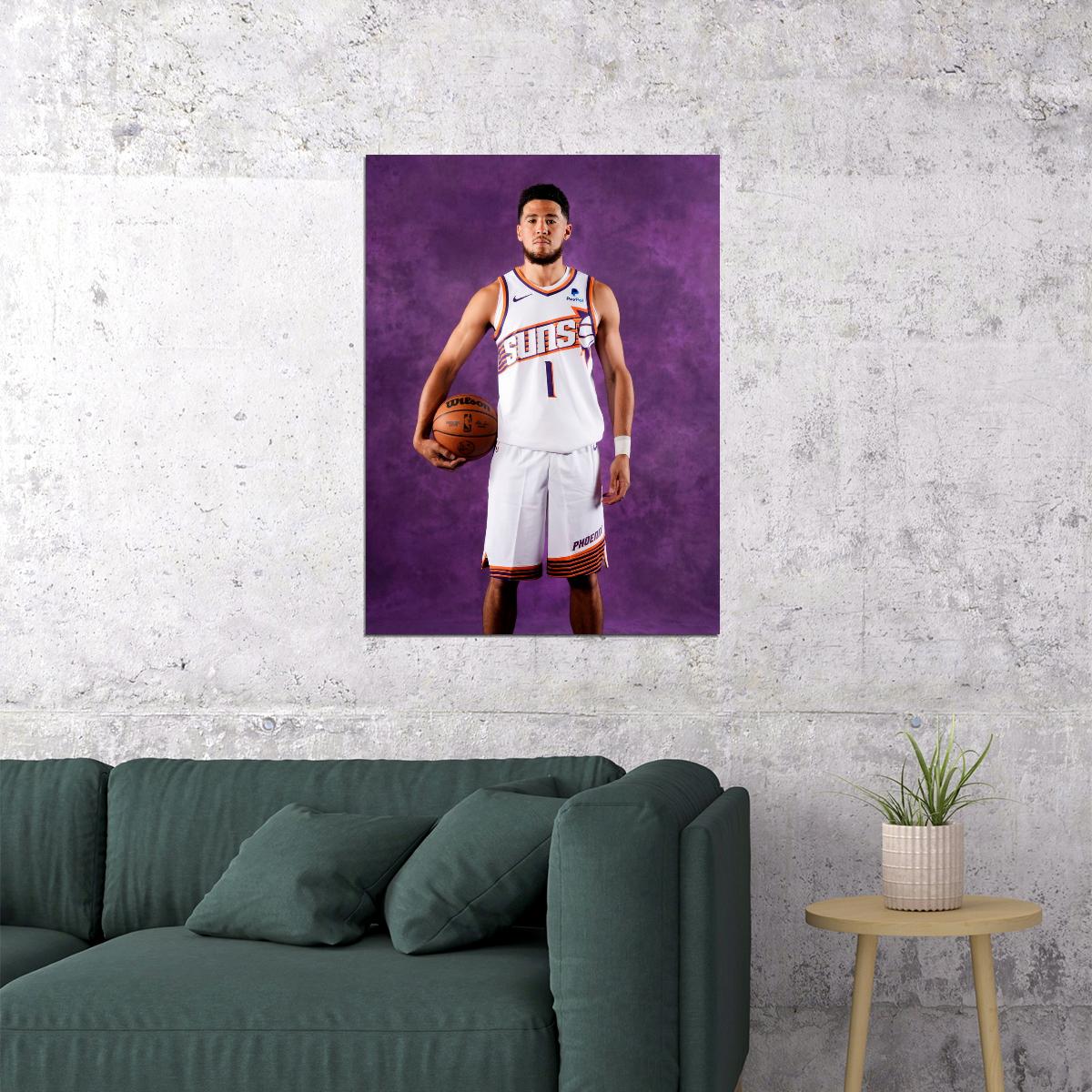 Devin Booker Basketball Player Poster Motivational Sports Print