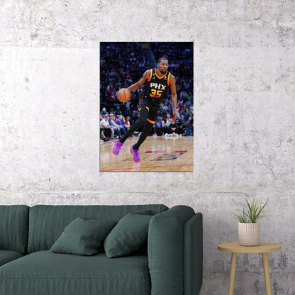 Kevin Durant Basketball Player Poster Motivational Sports Print