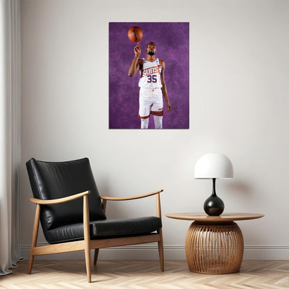 Kevin Durant Basketball Player Poster Motivational Sports Print