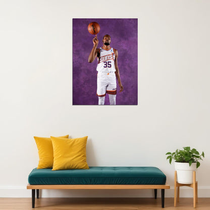 Kevin Durant Basketball Player Poster Motivational Sports Print