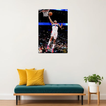 Bradley Beal Dunk Basketball Player Poster Motivational Sports Print