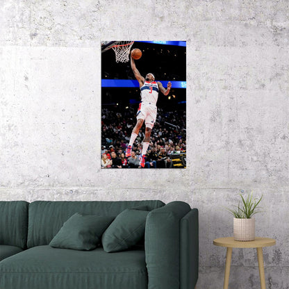 Bradley Beal Dunk Basketball Player Poster Motivational Sports Print