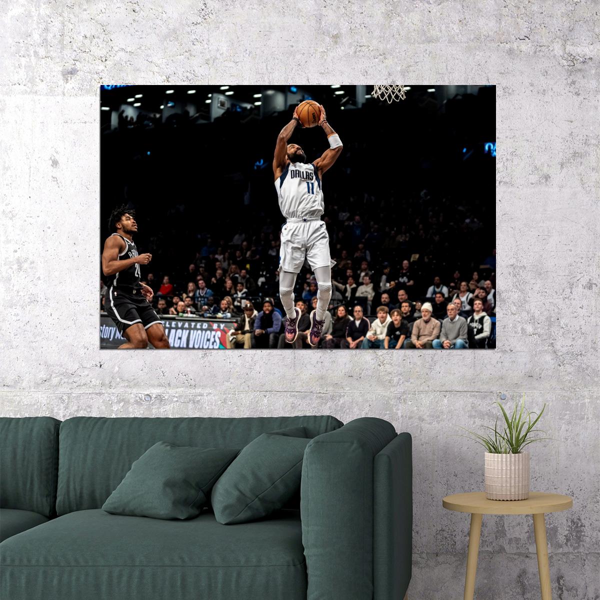 Kyrie Irving Basketball Player Poster Motivational Sports Print