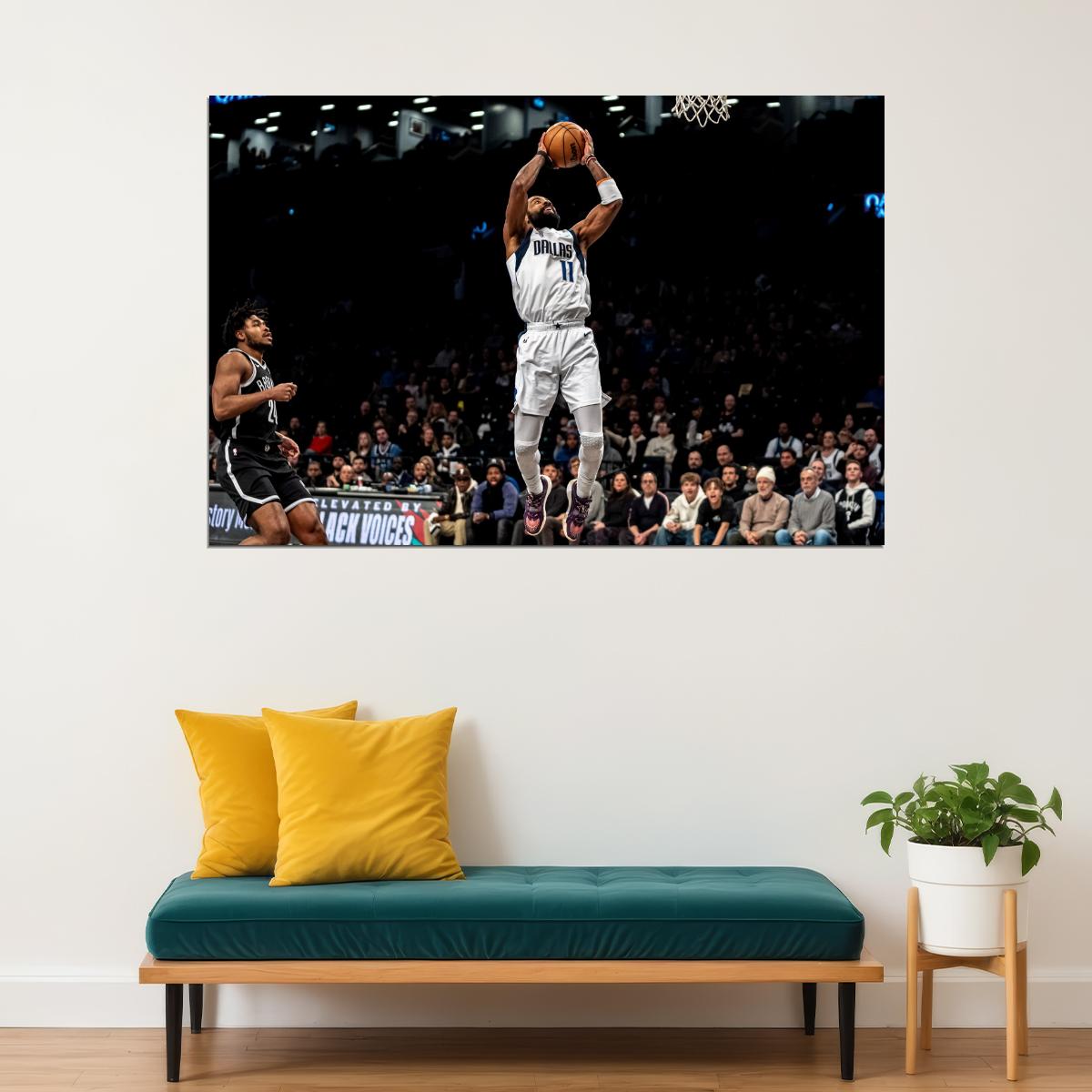 Kyrie Irving Basketball Player Poster Motivational Sports Print