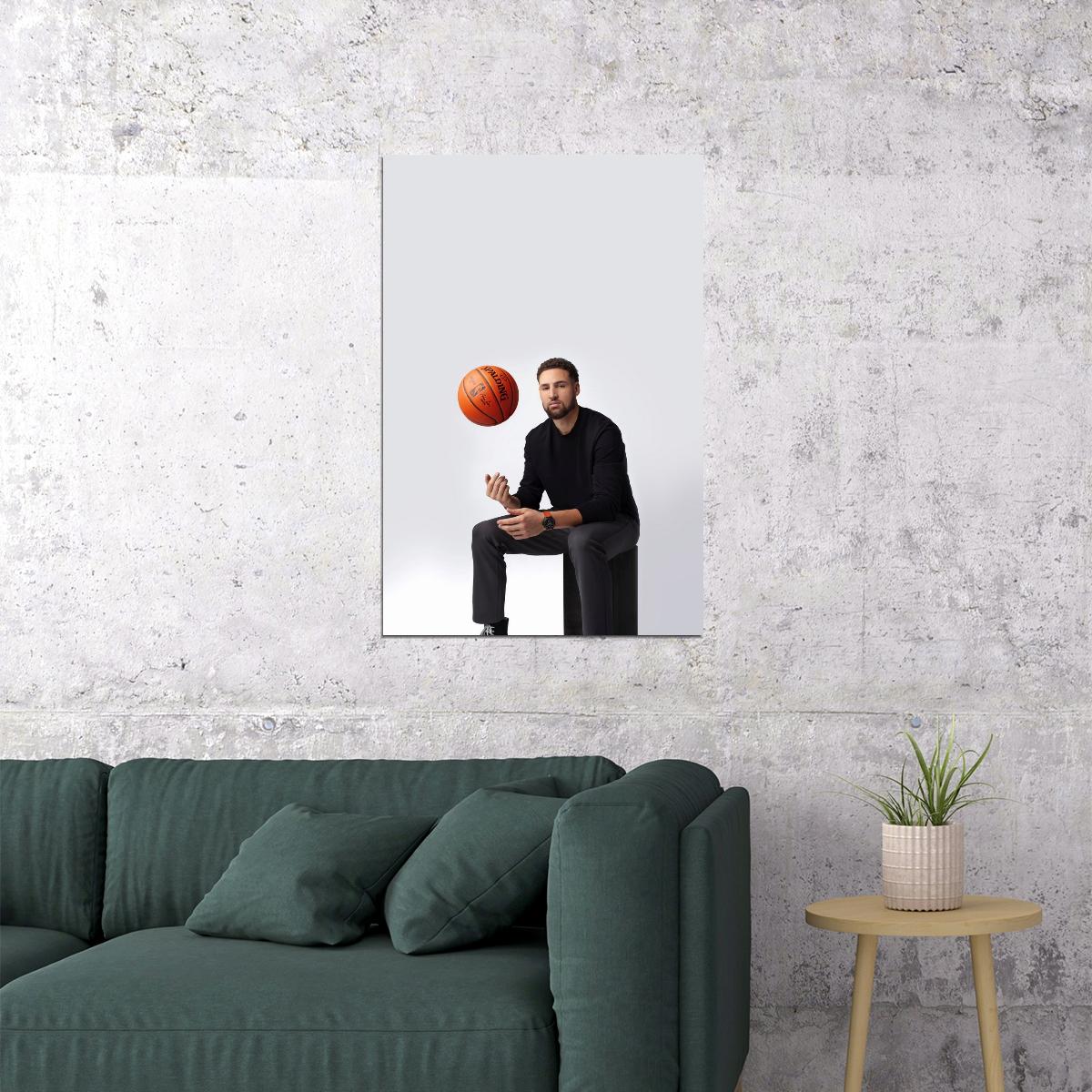 Klay Thompson Basketball Player Poster Motivational Sports Print