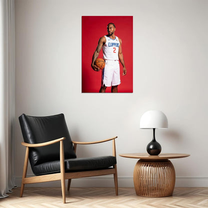 Kawhi Leonard Basketball Player Poster Motivational Sports Print