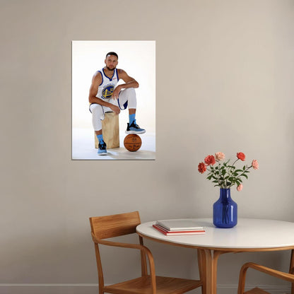 Steph Curry Basketball Player Poster Motivational Sports Print